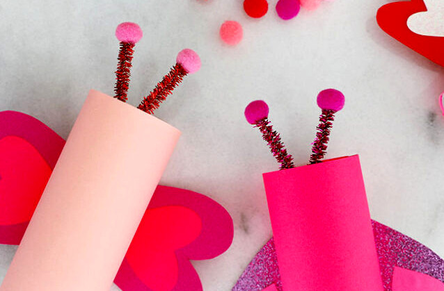 Glue Pom Poms to Ends