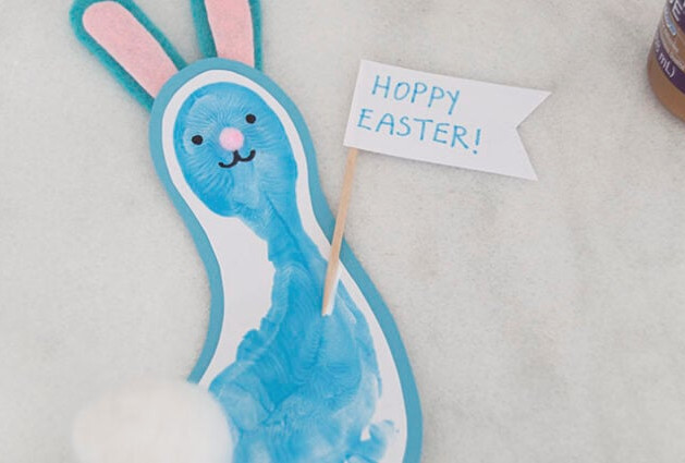 Gluing flag to bunny