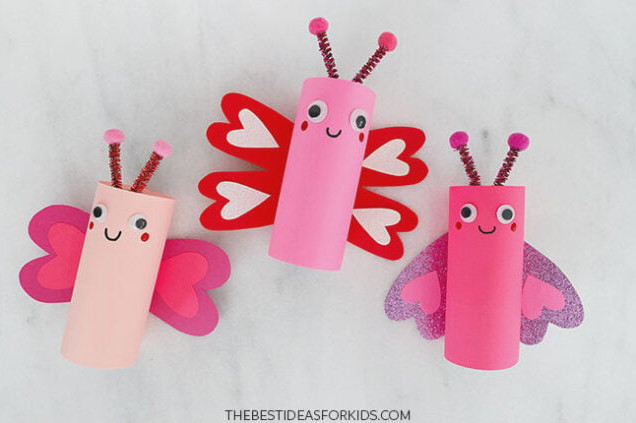 Paper Roll Love Bugs