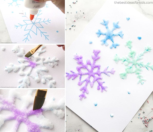 Salt Painting Craft