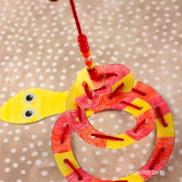 add plastic beads