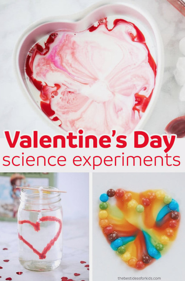 Valentine's Day Science Experiments for Kids