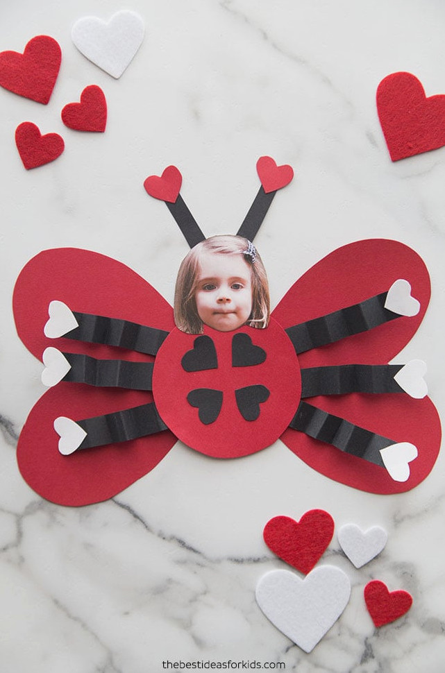 Ladybug Valentine Craft