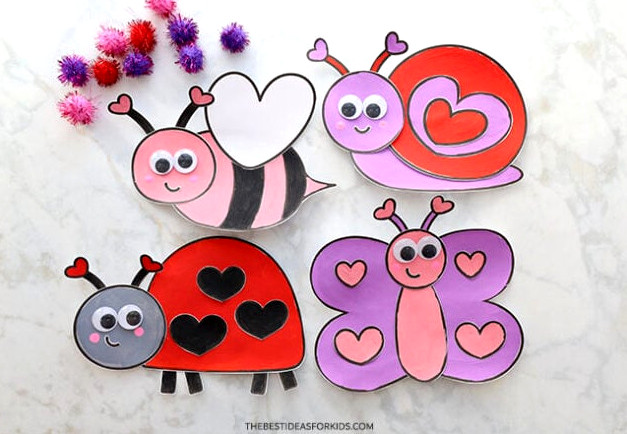 Printable Love Bug Templates