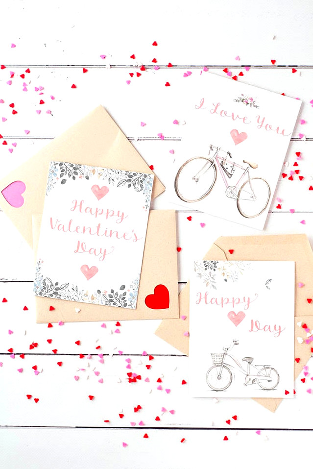 Valentine Cards for Children to Print