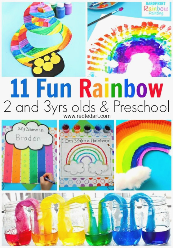 rainbow crafts for preschoolers
