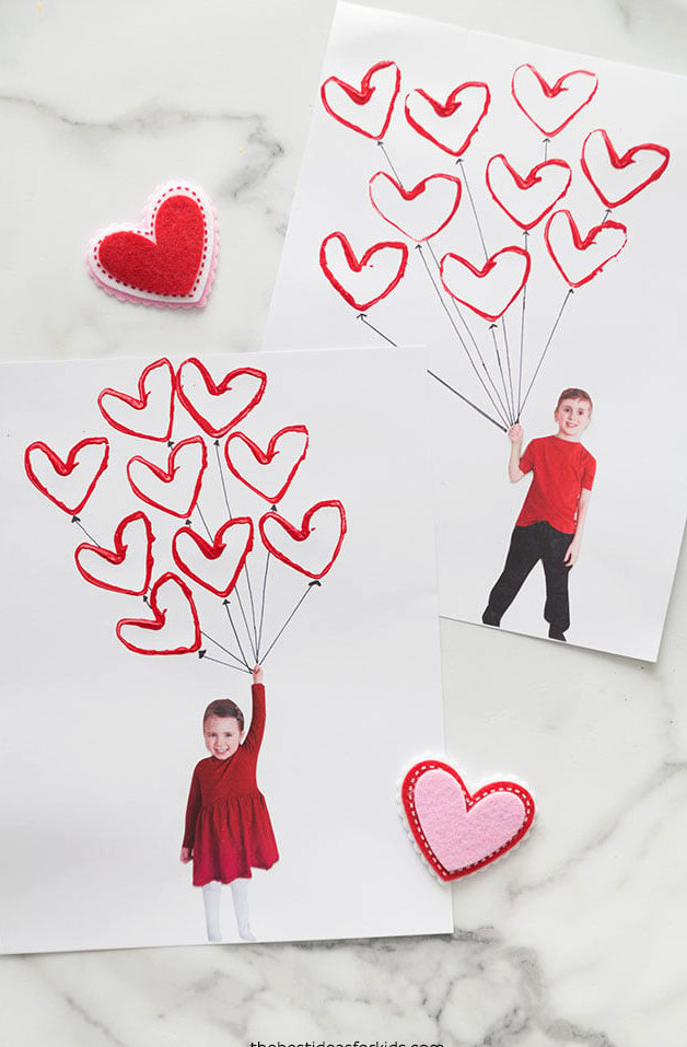 Valentine Balloon Project for Children