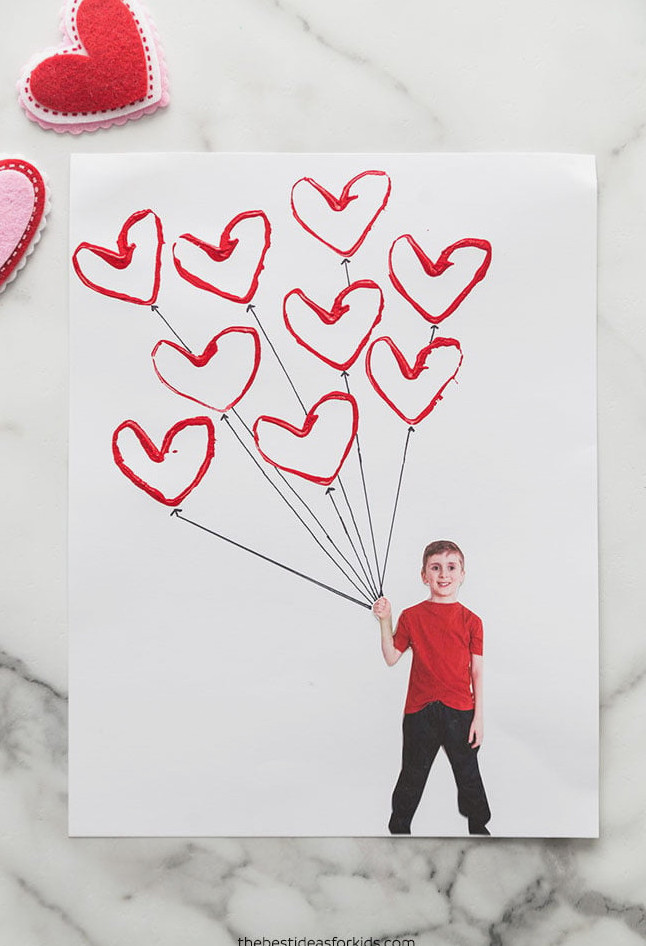 Valentine's Day Balloon Project