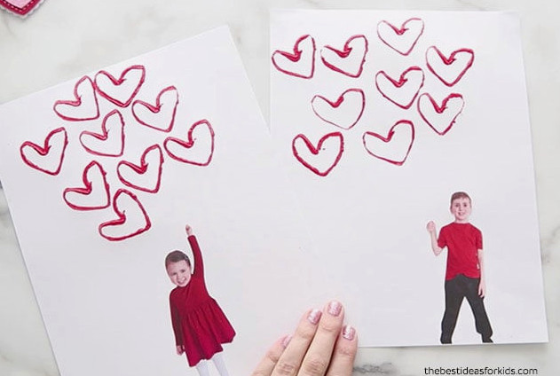Valentine's Day Heart Balloon Project