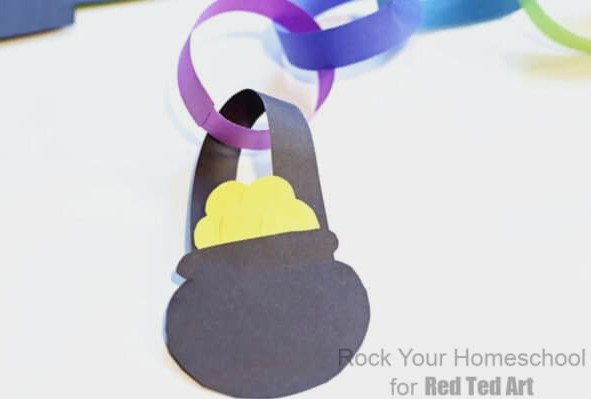 connect the rainbow to the pot of gold