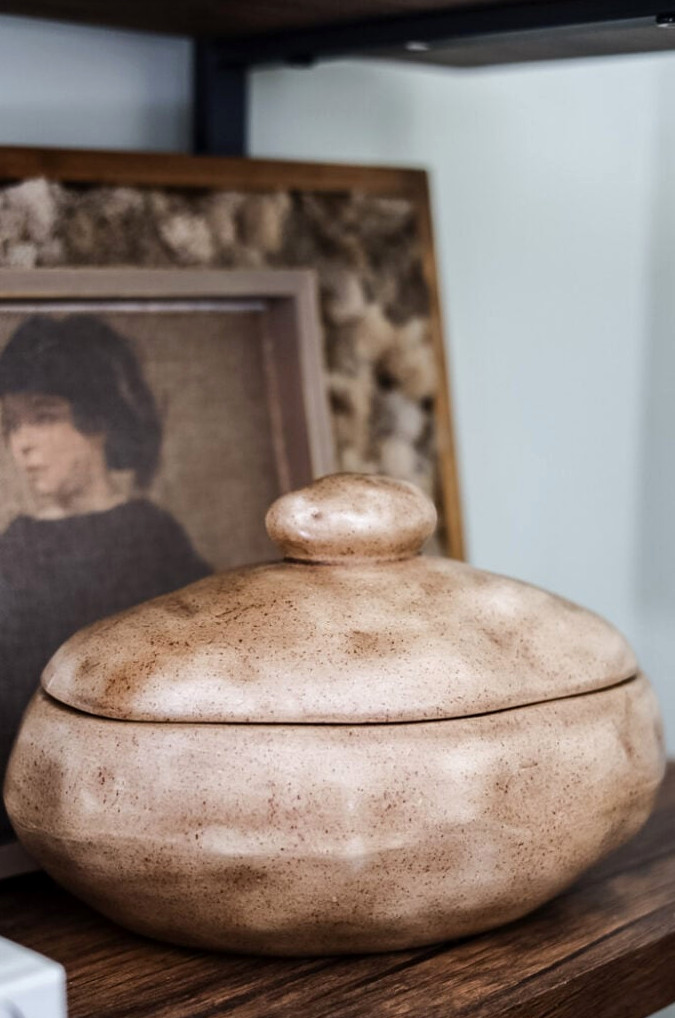 ceramic covered dish