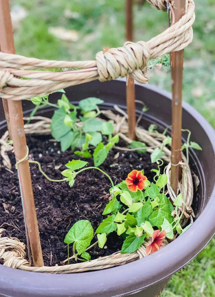 DIY cottage garden tower