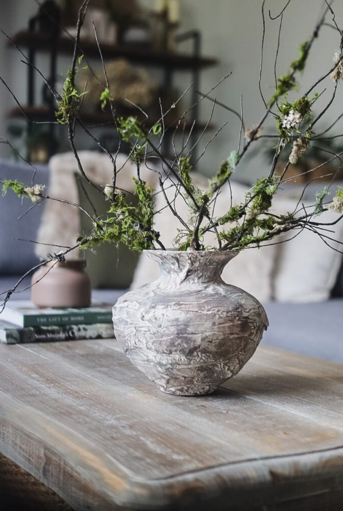 coffee table in living room
