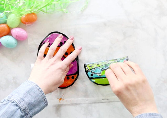 Let dry and peel off