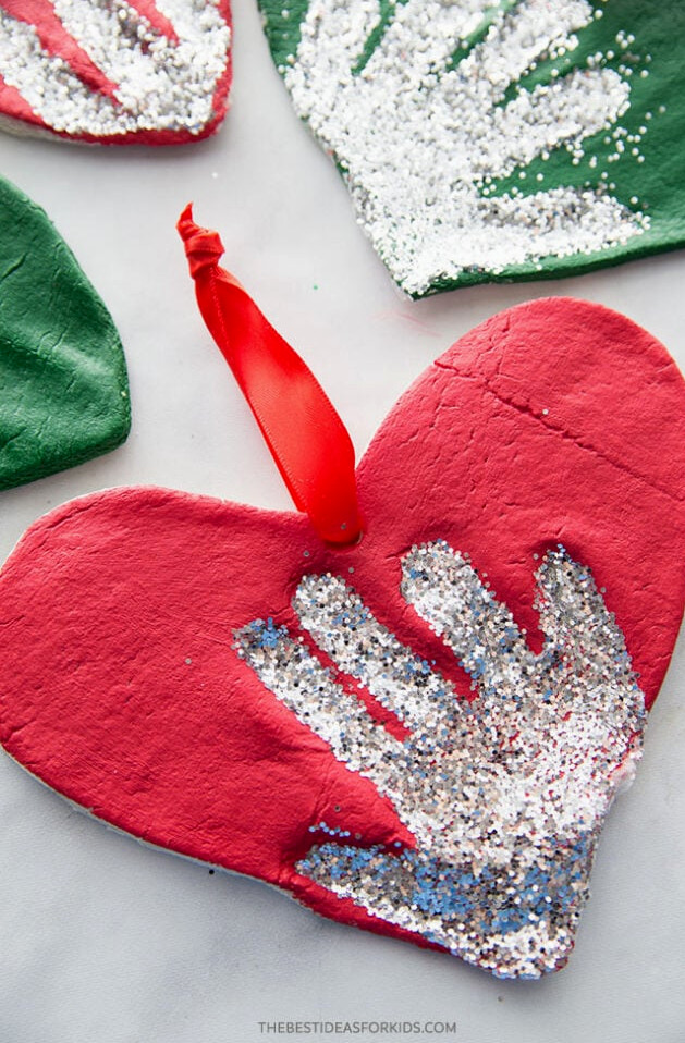 Salt Dough Recipe for Ornaments & Handprints