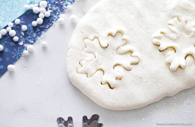 Snow Dough Playdough