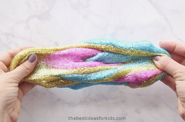 Stretchy slime recipe