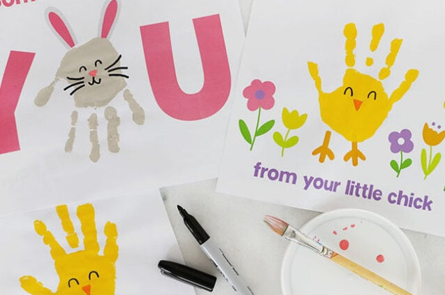 Add details onto handprints