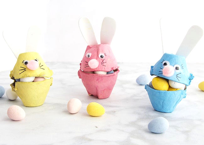 Egg Carton Bunny