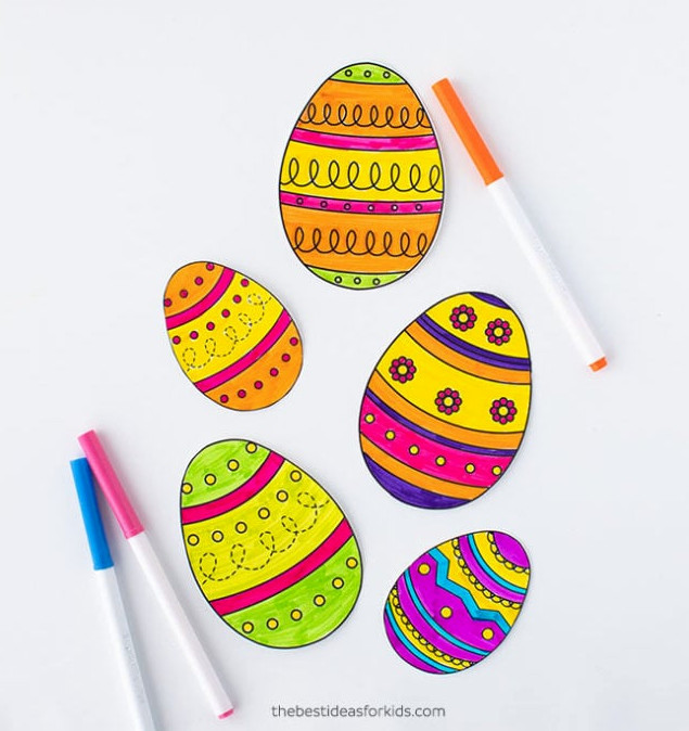 Easter Egg Template