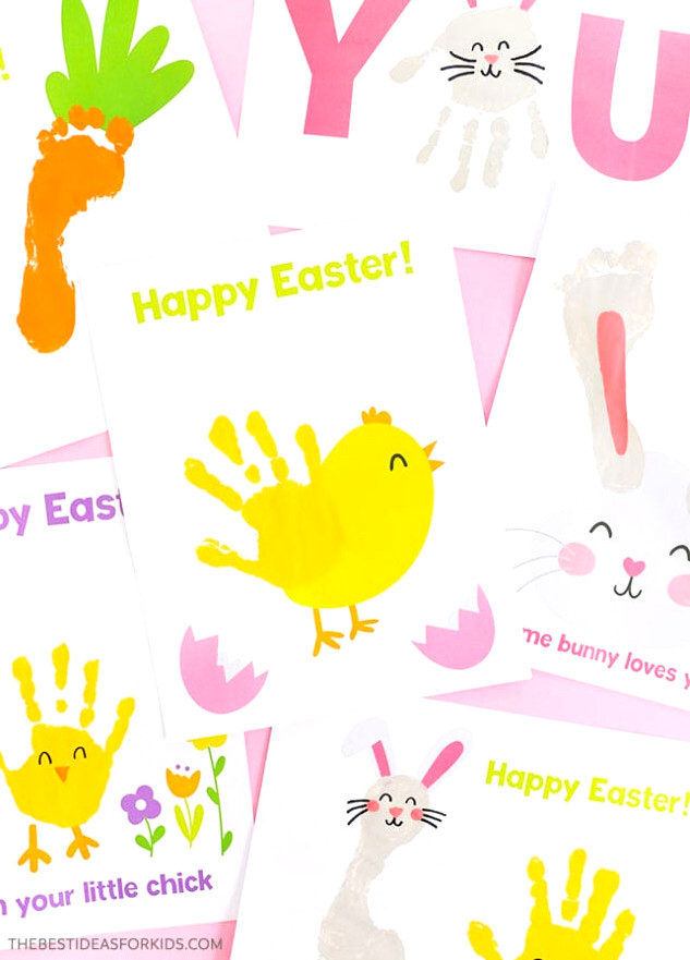 Free Easter Handprint Printables