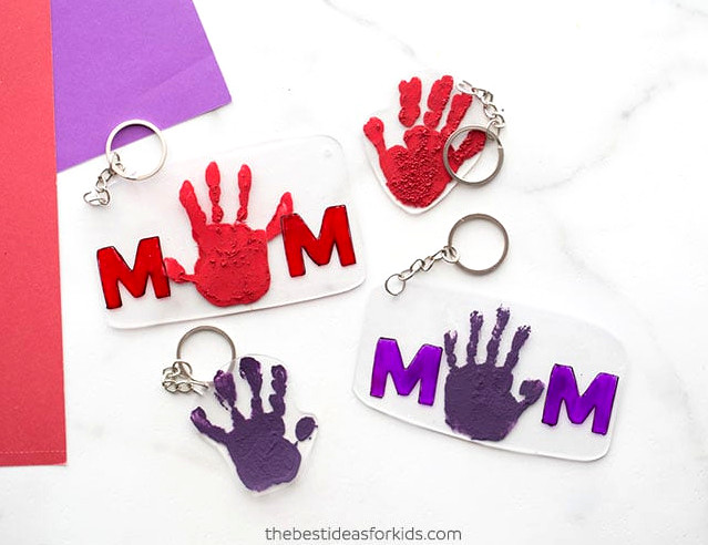 Handprint Shrinky Dink Craft