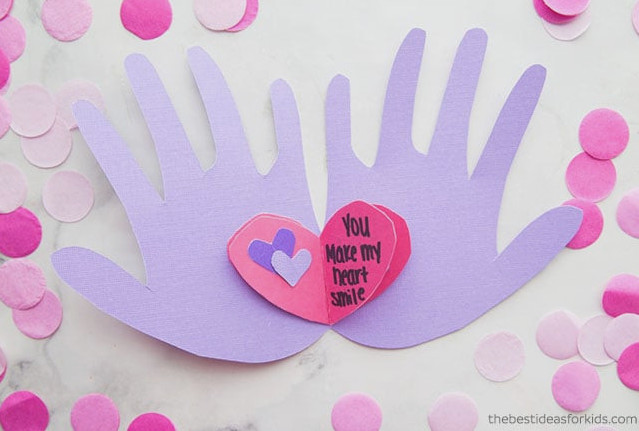 Handprint Mothers Day Craft for Kids