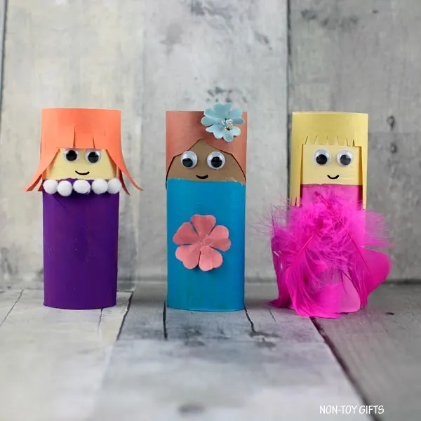 decorated paper rolls