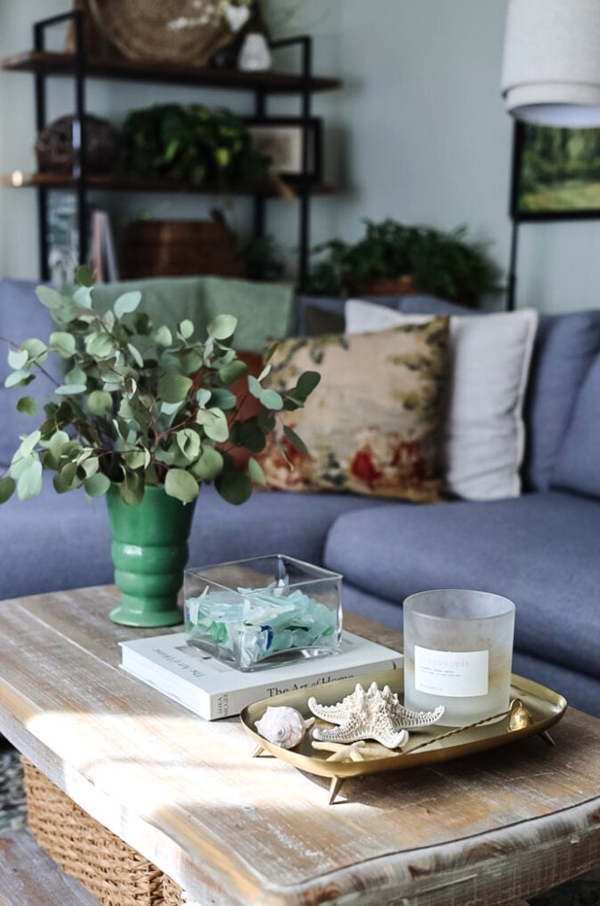 coffee table coastal styling