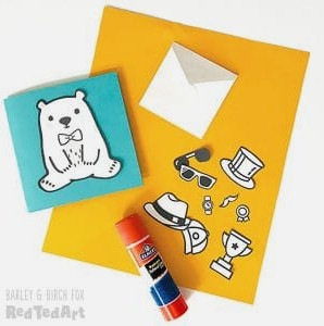 Printable Teddy Card for Dad