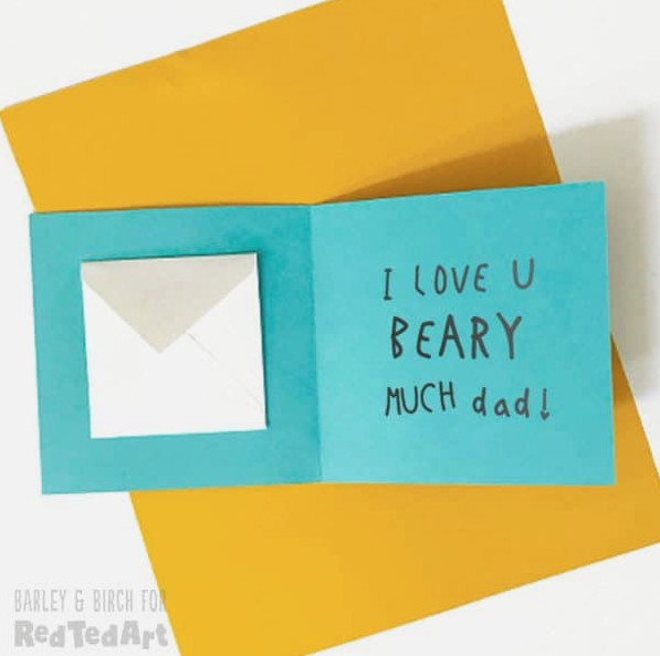Write your I Love You Bear-Y Much message for Dad