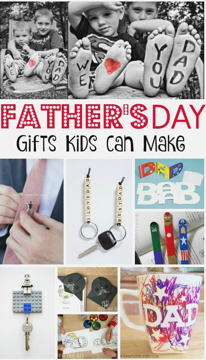 Father's Day Crafts for Kids - some great Father's Day Gifts that kids can make. We love Father's Day and it is great to make something personal and special. Check out these fabulous Father's Day Ideas for kids. #Fathersday #forhim #dad #gifts #giftideas #kidscrafts