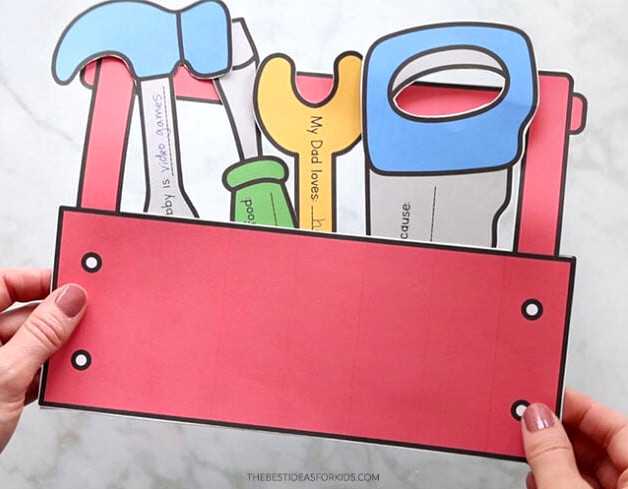 Fathers Day Toolbox Craft