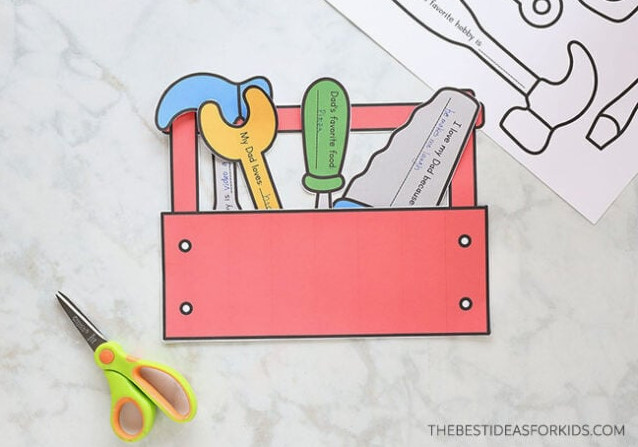 Free Printable ToolBox Craft