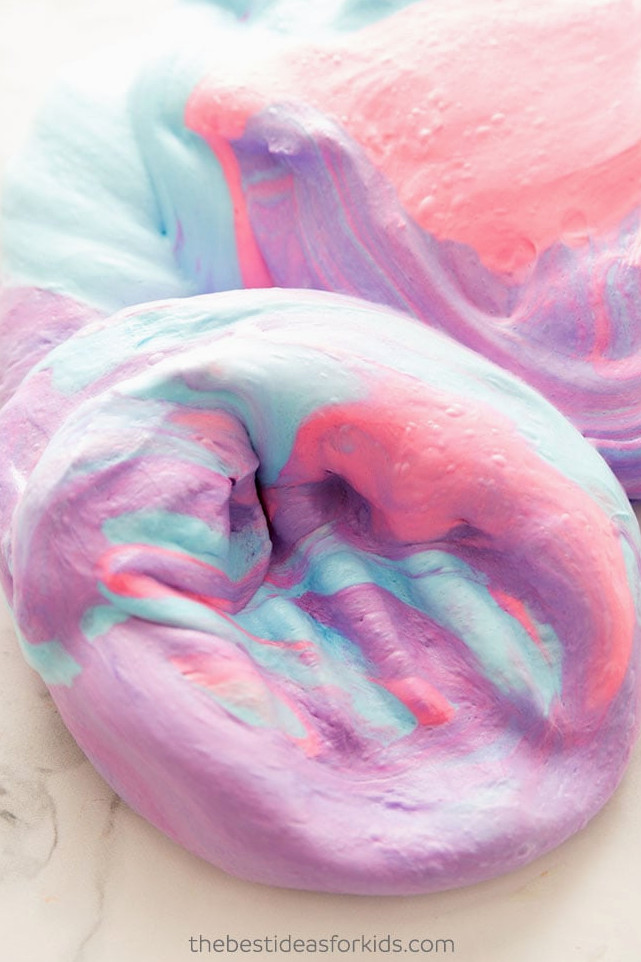 Fluffy Slime Recipe for Kids
