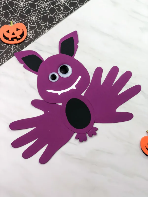 handprint bat craft