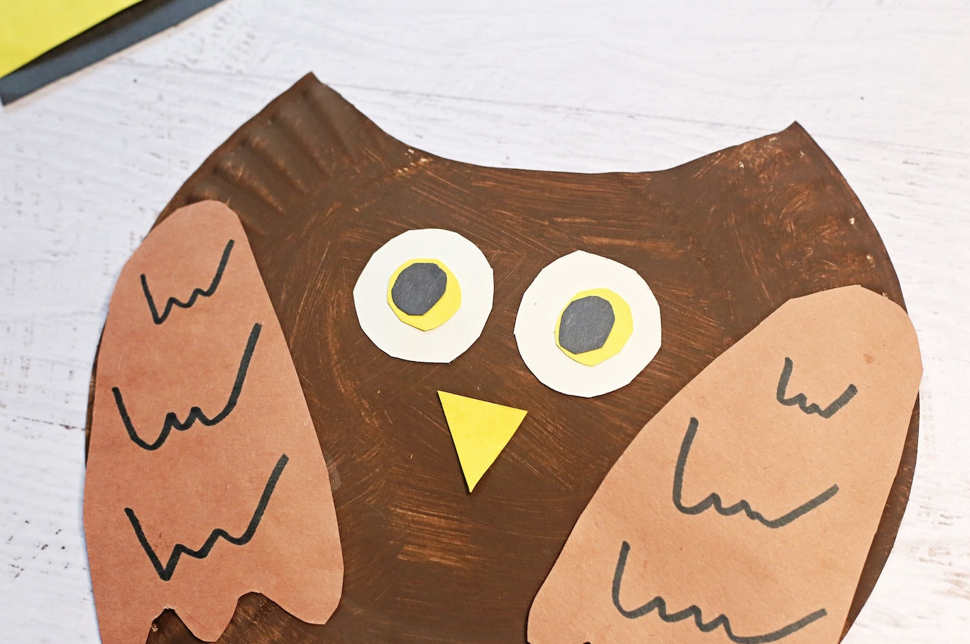 owl plate craft