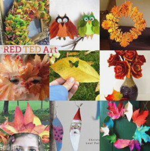 20 Wonderful Leaf Crafts for Autumn - so many beautiful ideas here. Perfect for celebrating autumn or incorporating into your Thanksgiving decor and activities