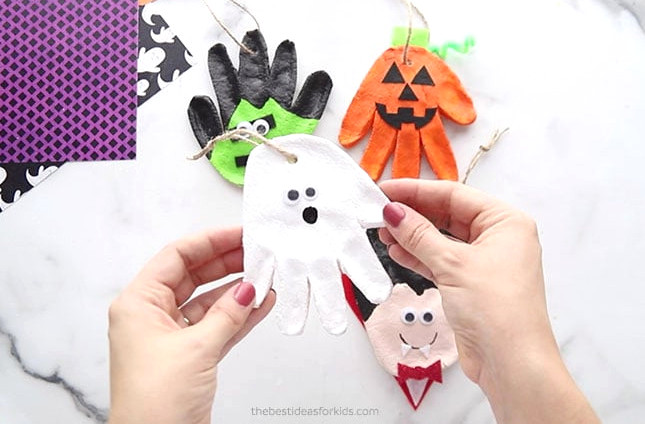 Add Twine to Halloween Ornaments