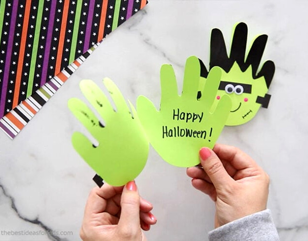 Write a greeting inside the card