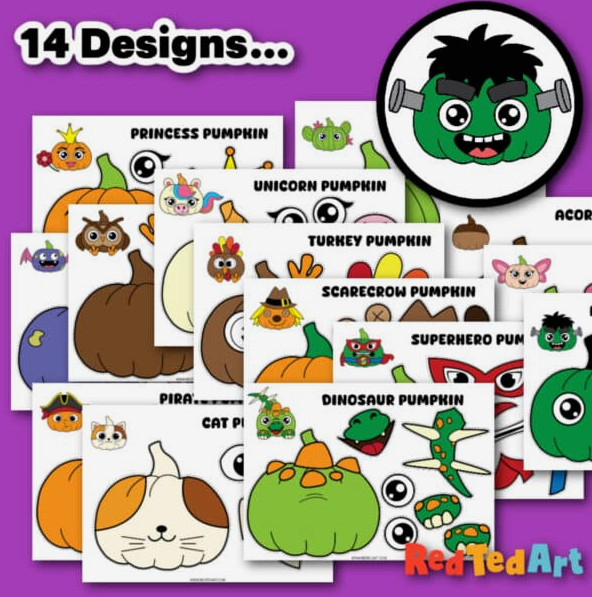 14 disguise a pumpkin printables