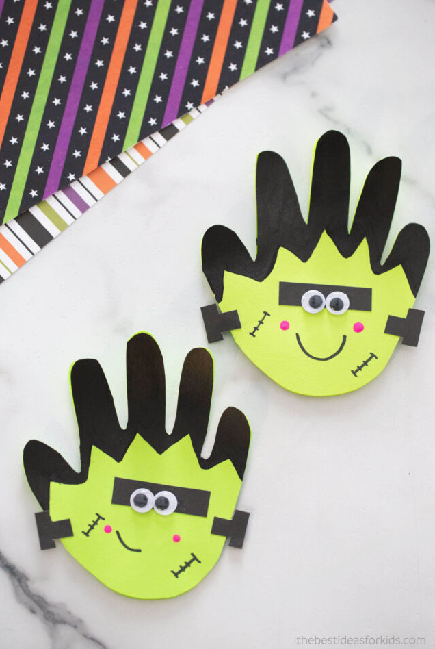 Frankenstein Handprint Project