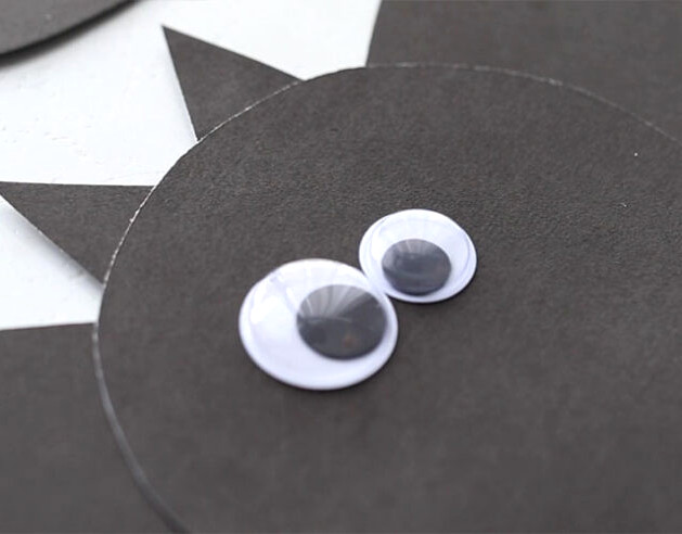 Glue on Googly Eyes to Bats