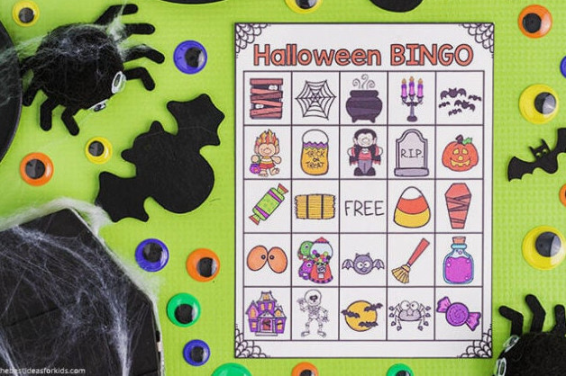 Halloween Bingo for Kids