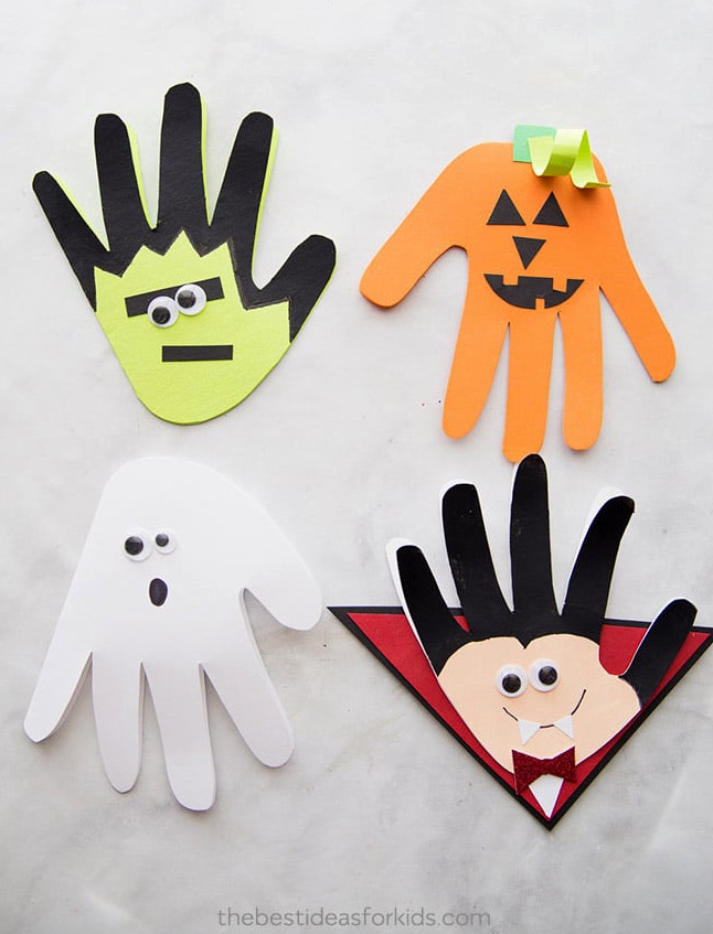 Halloween Handprints