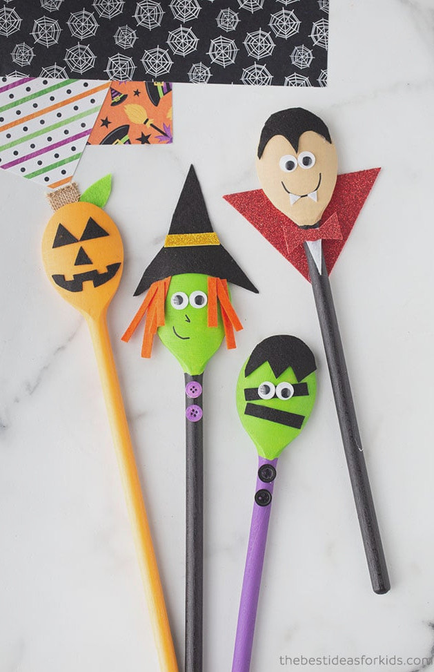 Halloween Spoon Crafts
