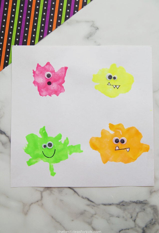 Monster Blow Painting Art
