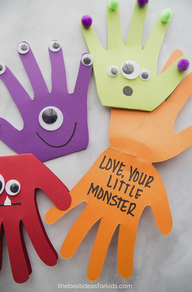 Monster Halloween Kids Craft