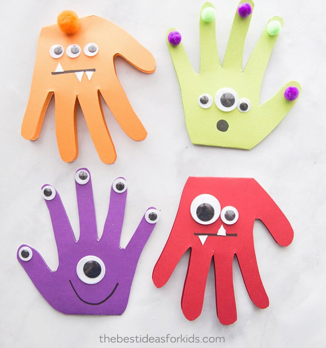 Monster Handprint