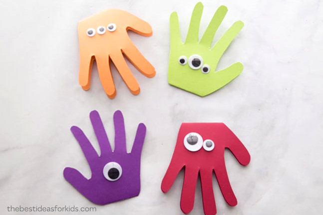 Monster Handprint